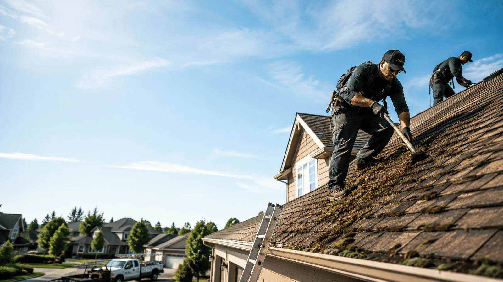 Roof Moss Removal in Converse, TX near me